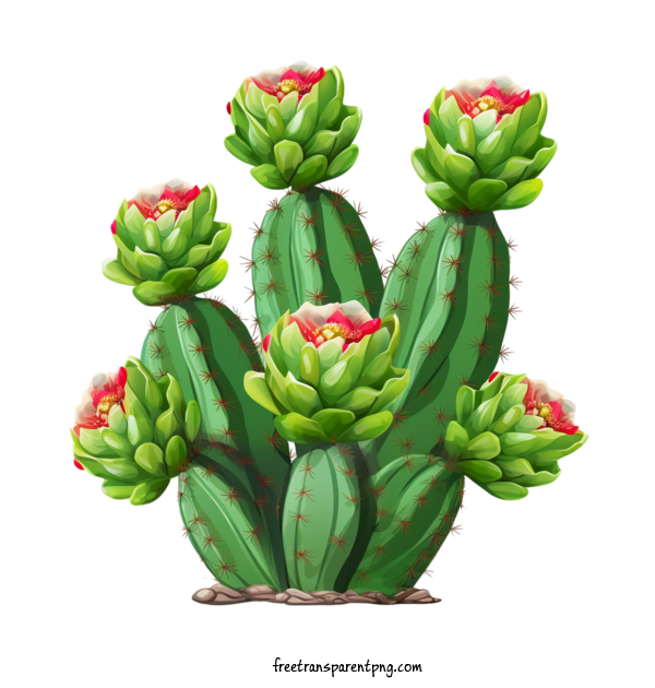 Free Cactus Cactus Cactus Prickly Pear For Cactus Clipart Transparent Background