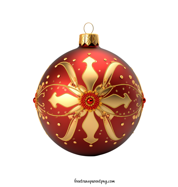 Free Christmas Ball Christmas Ball Christmas Ornament Ornate For Christmas Ball Clipart Transparent Background