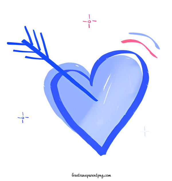 Free Heart Heart Heart Blue For Heart Clipart Transparent Background