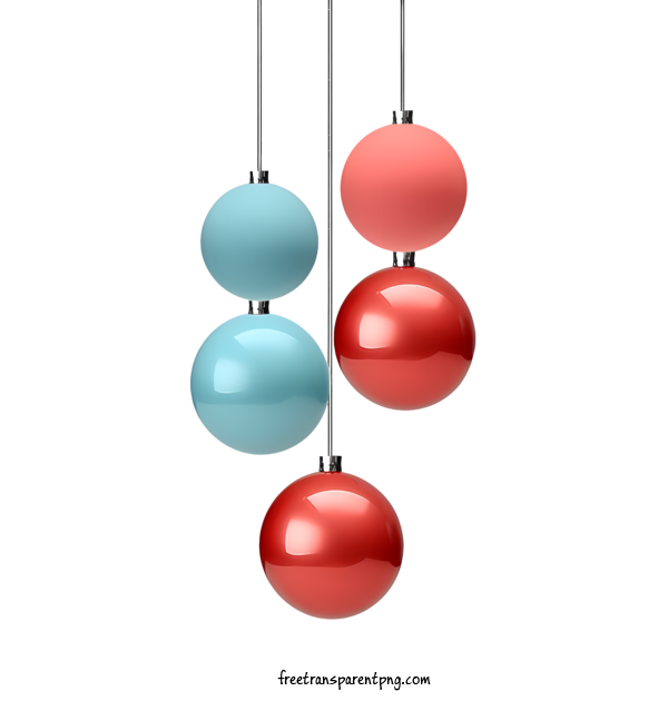 Free Christmas Ball Christmas Ball Round Red For Christmas Ball Clipart Transparent Background