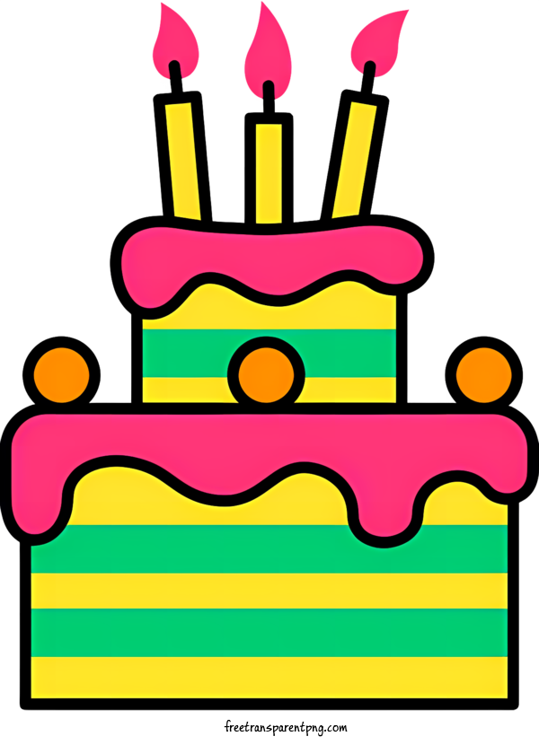 Free Birthday Birthday Cake Birthday For Birthday Clipart Transparent Background