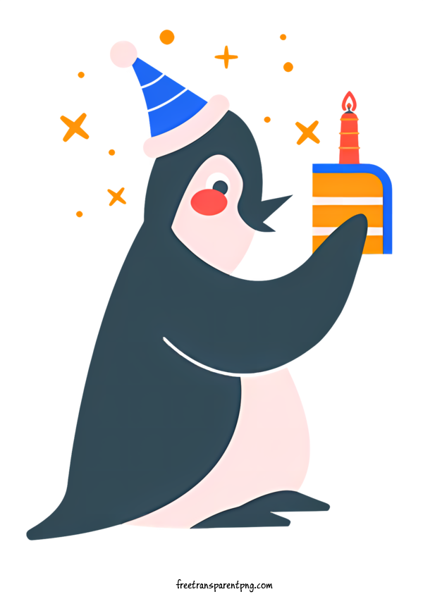 Free Birthday Birthday Penguin Birthday For Birthday Clipart Transparent Background