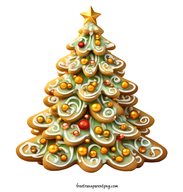 Free Christmas Christmas Cookies Gingerbread Christmas Tree For Christmas Cookies Clipart Transparent Background