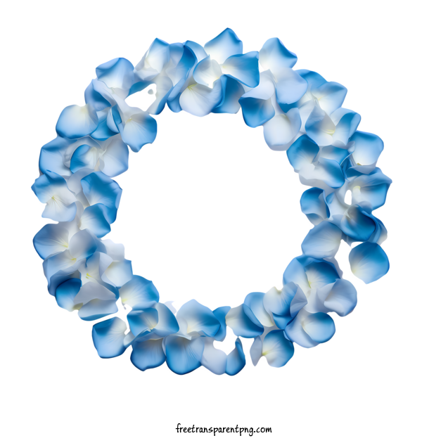 Free Blue Rose Petals Blue Rose Petals Blue Petals Wreath For Blue Rose Petals Clipart Transparent Background