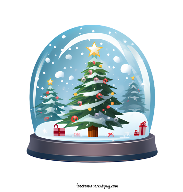 Free Christmas Snowball Christmas Snowball Christmas Tree Snow Globe For Christmas Snowball Clipart Transparent Background