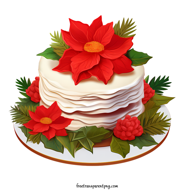 Free Christmas Cake Christmas Cake Cake Pastry For Christmas Cake Clipart Transparent Background