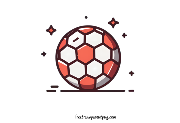 Free Football Cartoon Football Egg Geometric Shape For Cartoon Football Clipart Transparent Background