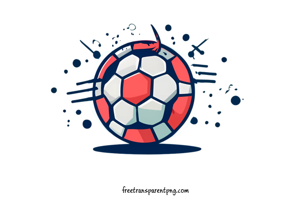 Free Football Cartoon Football Soccer Ball For Cartoon Football Clipart Transparent Background