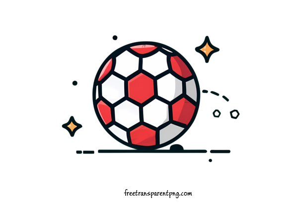 Free Football Cartoon Football Soccer Ball Soccer For Cartoon Football Clipart Transparent Background