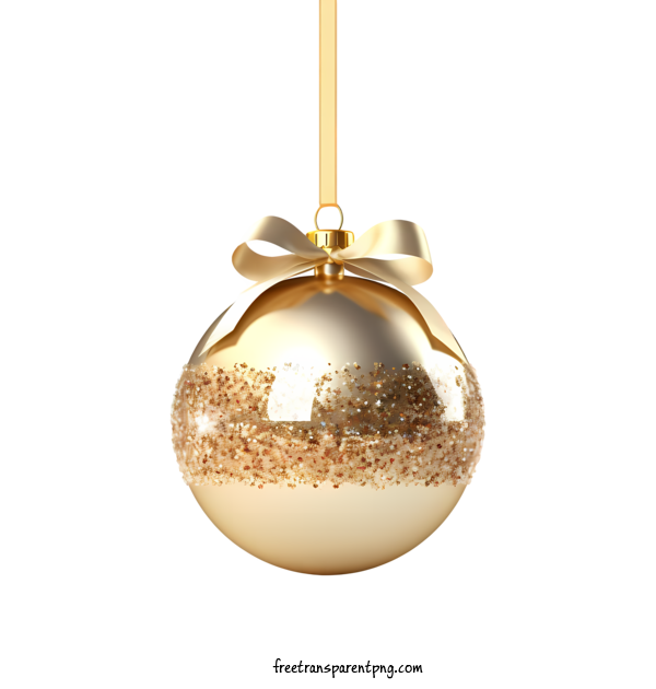 Free Christmas Ball Christmas Ball Gold Christmas Ornament For Christmas Ball Clipart Transparent Background