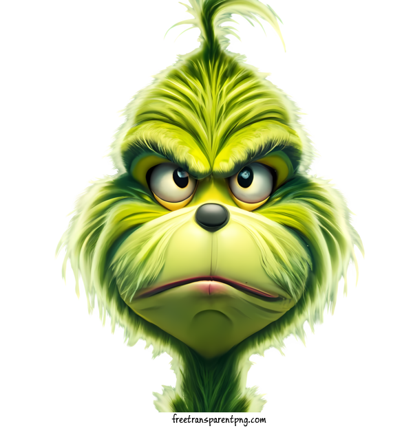 Free Christmas Grinch Christmas Grinch Grin Green Monster For Christmas Grinch Clipart Transparent Background