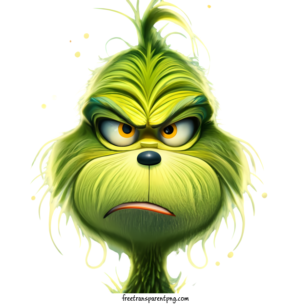Free Christmas Grinch Christmas Grinch Grin Scary For Christmas Grinch Clipart Transparent Background