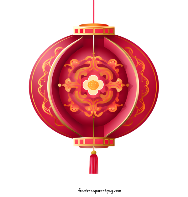 Free Chinese Lantern Chinese Lantern Red Paper Lantern For Chinese Lantern Clipart Transparent Background
