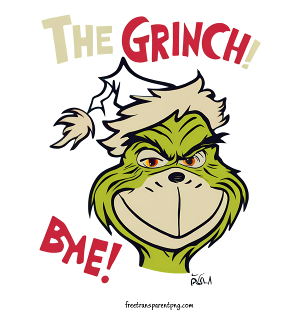 Free Christmas Grinch Christmas Grinch Grin The Grin For Christmas Grinch Clipart Transparent Background