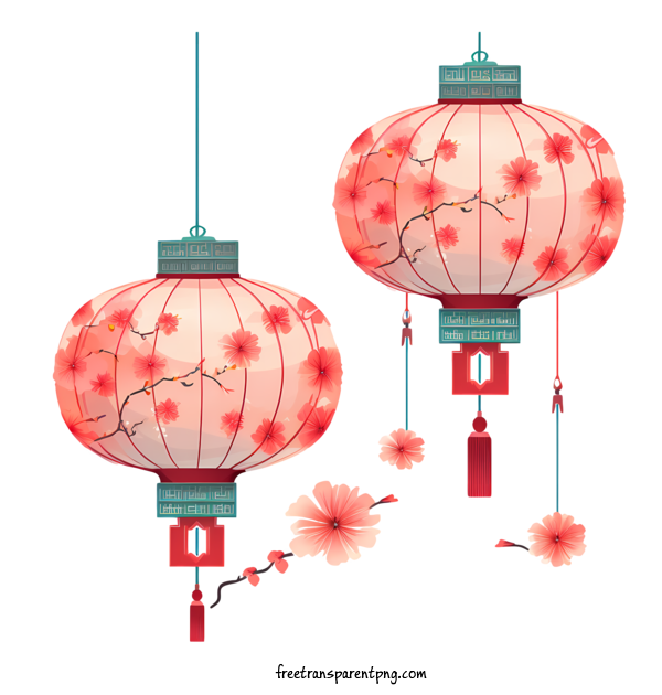 Free Chinese Lantern Chinese Lantern Red Orange For Chinese Lantern Clipart Transparent Background