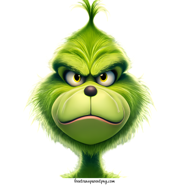 Free Christmas Grinch Christmas Grinch Green Furry For Christmas Grinch Clipart Transparent Background