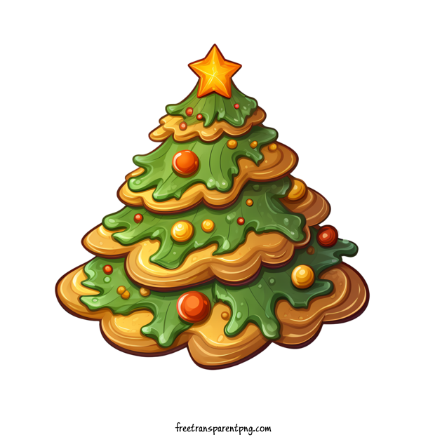 Free Christmas Christmas Cookies Christmas Tree Gingerbread For Christmas Cookies Clipart Transparent Background
