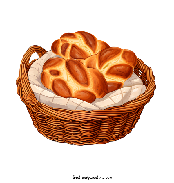 Free Challah Bread Challah Bread Bread Loaves For Challah Bread Clipart Transparent Background
