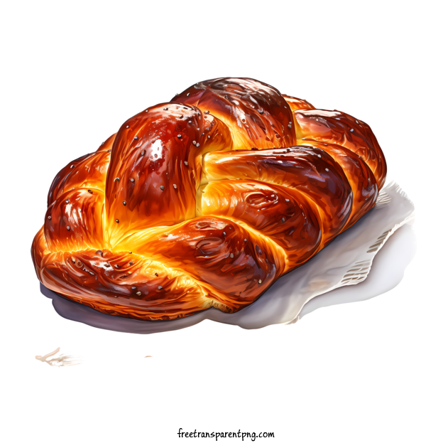 Free Challah Bread Challah Bread Challah Braided Bread For Challah Bread Clipart Transparent Background