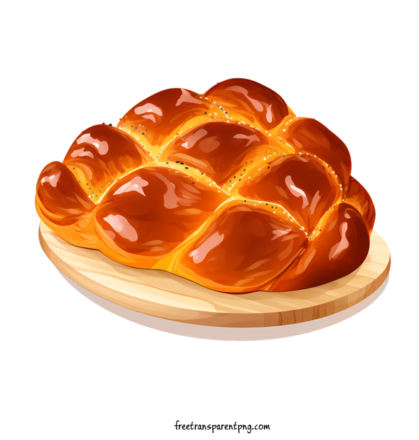 Free Challah Bread Challah Bread Bread Challah For Challah Bread Clipart Transparent Background