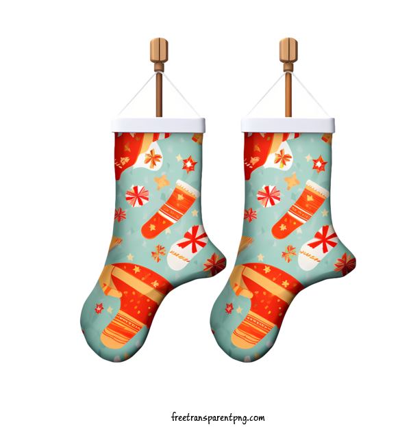 Free Christmas Stocking Christmas Stocking Christmas Socks Winter Gear For Christmas Stocking Clipart Transparent Background