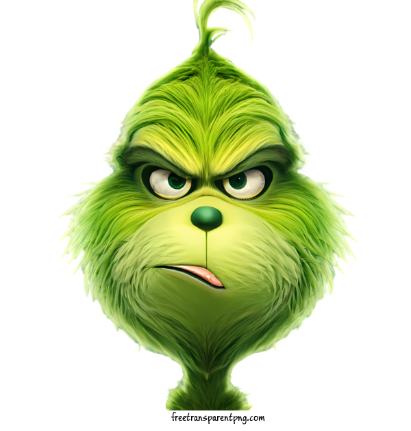 Free Christmas Grinch Christmas Grinch Face Green For Christmas Grinch Clipart Transparent Background