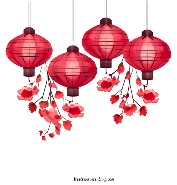 Free Chinese Lantern Chinese Lantern Lunar New Year Chinese New Year For Chinese Lantern Clipart Transparent Background