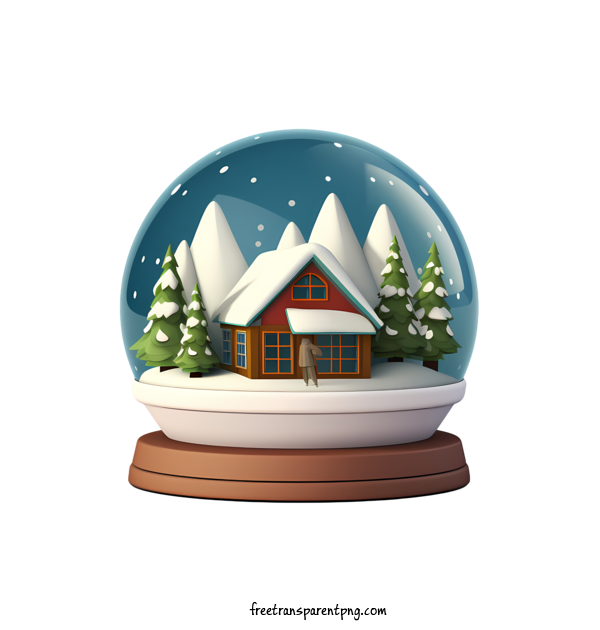 Free Christmas Snowball Christmas Snowball Snow Globe Christmas Decoration For Christmas Snowball Clipart Transparent Background