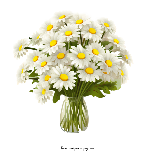 Free Daisy Flower Daisy Flower Flowers Daisies For Daisy Flower Clipart Transparent Background