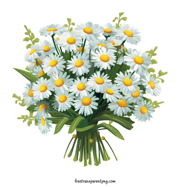 Free Daisy Flower Daisy Flower Daisies White Flowers For Daisy Flower Clipart Transparent Background