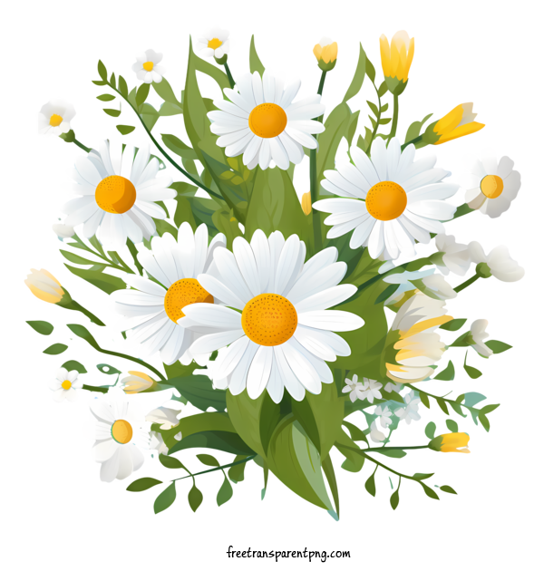 Free Daisy Flower Daisy Flower Daisies Flowers For Daisy Flower Clipart Transparent Background