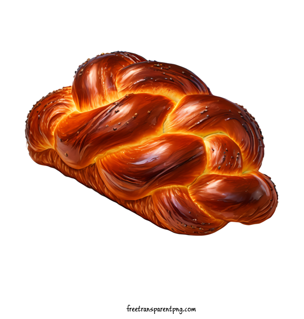 Free Challah Bread Challah Bread Bread Golden For Challah Bread Clipart Transparent Background
