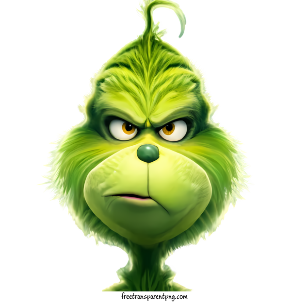 Free Christmas Grinch Christmas Grinch Grin Grumpy For Christmas Grinch Clipart Transparent Background