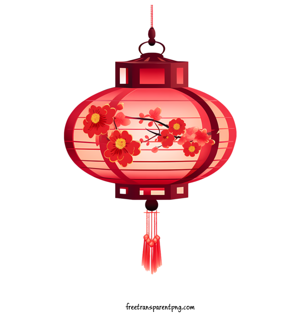 Free Chinese Lantern Chinese Lantern Red Lantern Hanging For Chinese Lantern Clipart Transparent Background