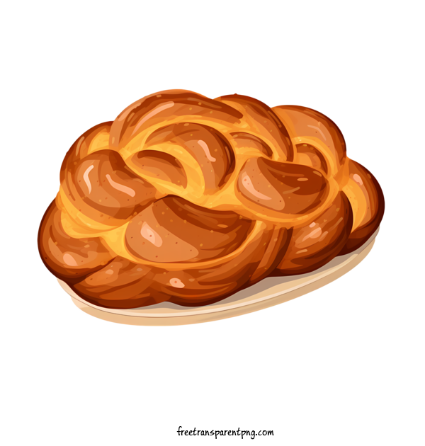 Free Challah Bread Challah Bread Bread Baked For Challah Bread Clipart Transparent Background