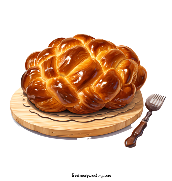 Free Challah Bread Challah Bread Pastry Bread For Challah Bread Clipart Transparent Background
