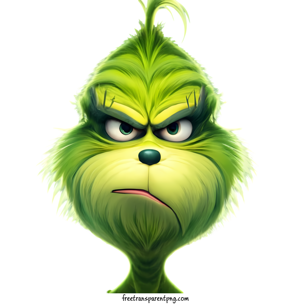 Free Christmas Grinch Christmas Grinch Angry Mean For Christmas Grinch Clipart Transparent Background