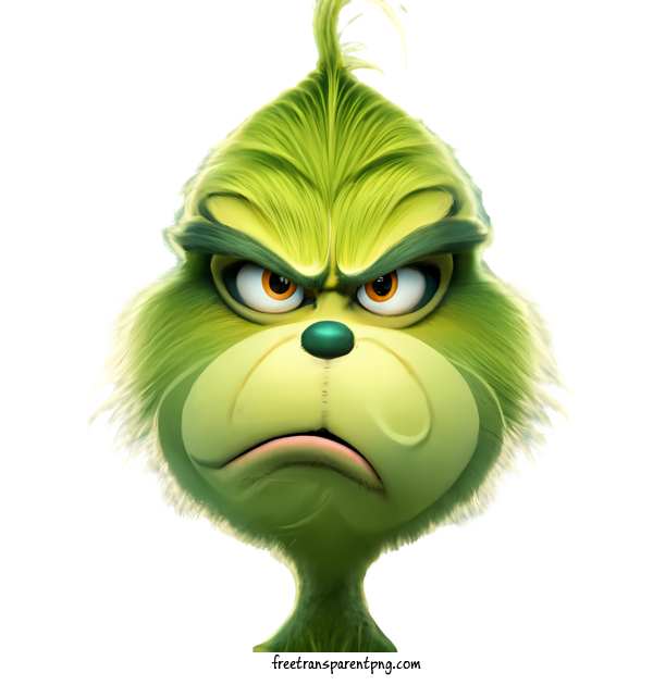 Free Christmas Grinch Christmas Grinch Angry Grinning For Christmas Grinch Clipart Transparent Background