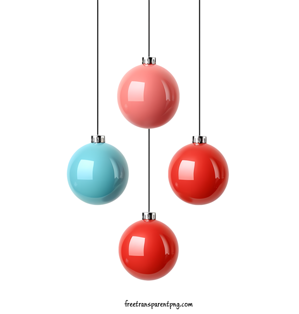 Free Christmas Ball Christmas Ball Christmas Decorations Red For Christmas Ball Clipart Transparent Background