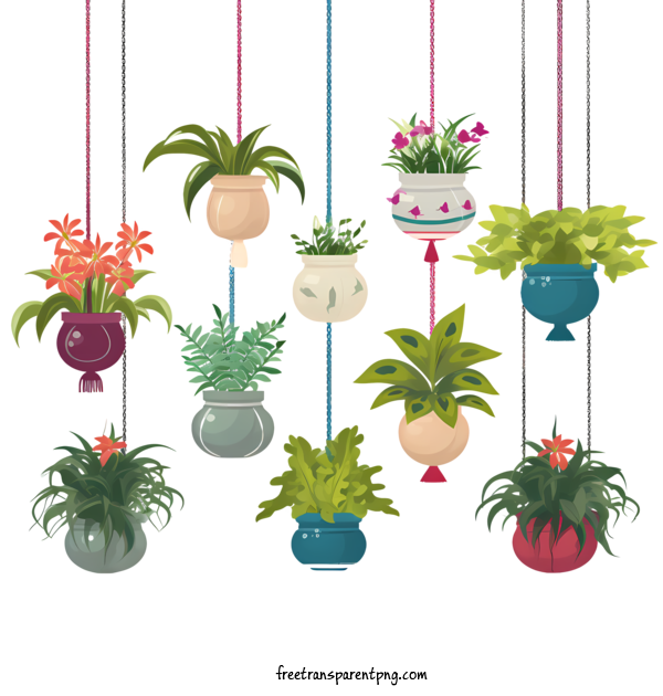 Free Hanging Plant With Pot Hanging Plant With Pot Pot Plants Hanging Plants For Hanging Plant With Pot Clipart Transparent Background