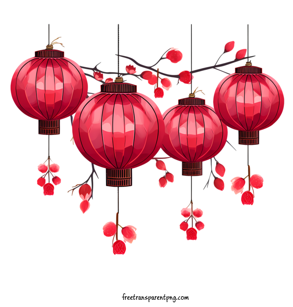 Free Chinese Lantern Chinese Lantern Red Lanterns Chinese Lanterns For Chinese Lantern Clipart Transparent Background