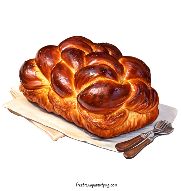 Free Challah Bread Challah Bread Bread Bake For Challah Bread Clipart Transparent Background