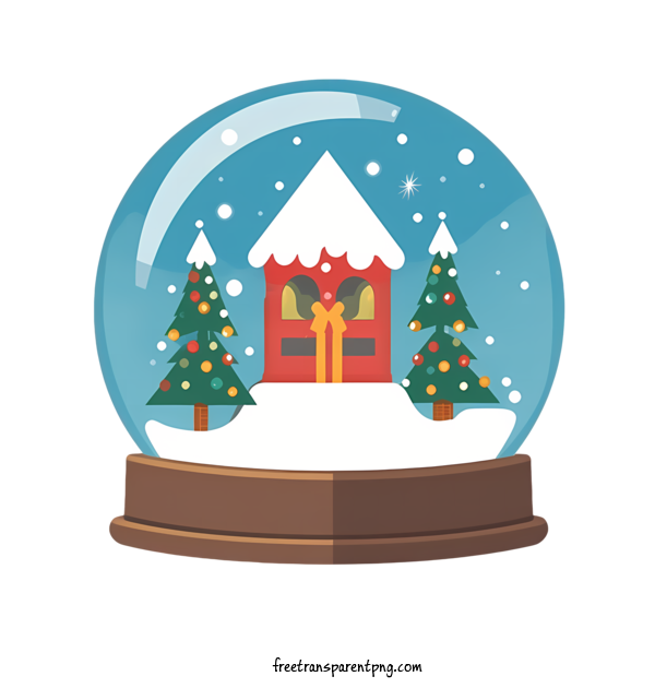 Free Christmas Snowball Christmas Snowball Globe Snow For Christmas Snowball Clipart Transparent Background