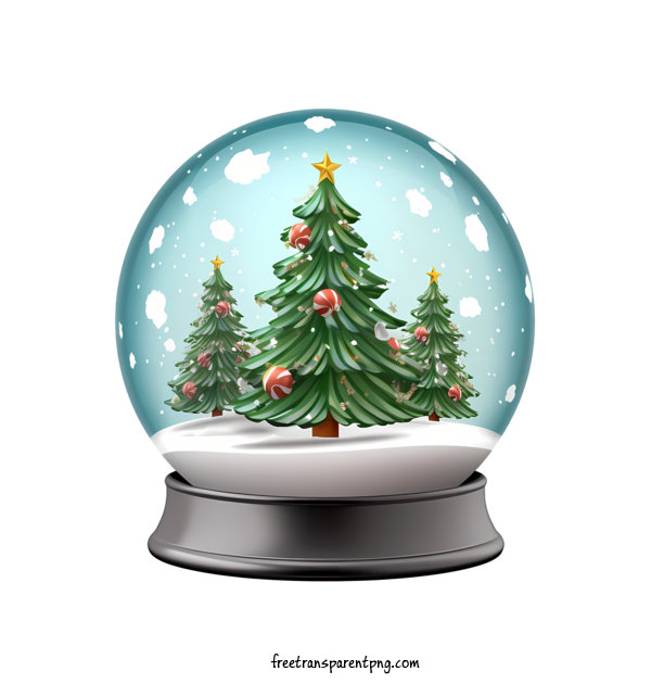 Free Christmas Snowball Christmas Snowball Winter Snow For Christmas Snowball Clipart Transparent Background