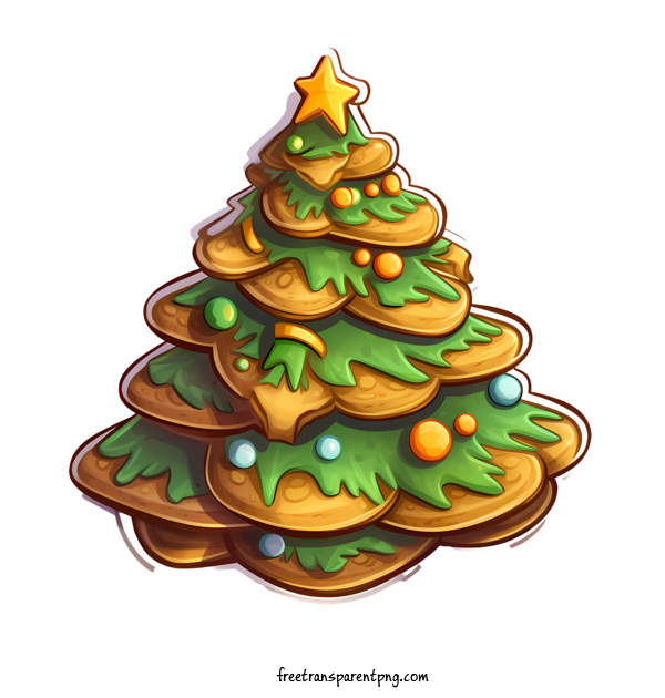 Free Christmas Christmas Cookies Christmas Tree Christmas For Christmas Cookies Clipart Transparent Background