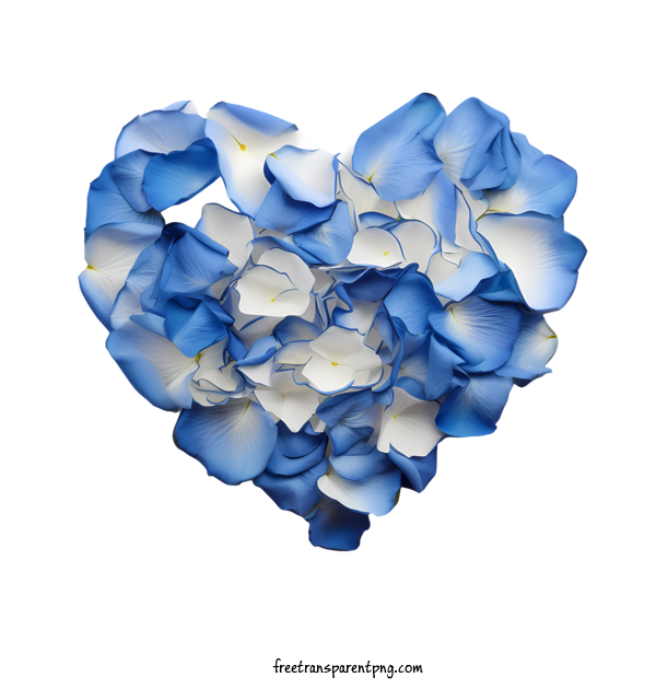 Free Blue Rose Petals Blue Rose Petals Flower Heart Shape For Blue Rose Petals Clipart Transparent Background