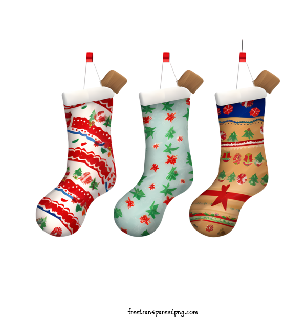 Free Christmas Stocking Christmas Stocking Holiday Stockings For Christmas Stocking Clipart Transparent Background