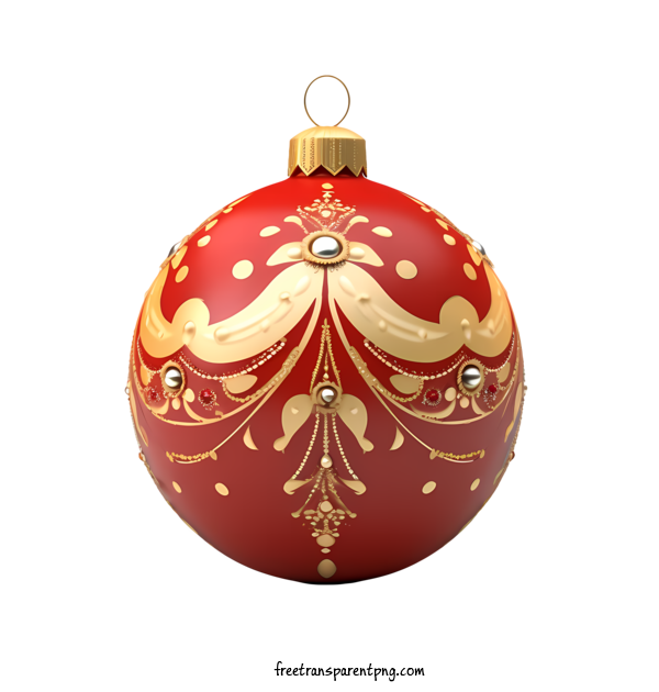 Free Christmas Christmas Ball Christmas Ornament For Christmas Ball Clipart Transparent Background