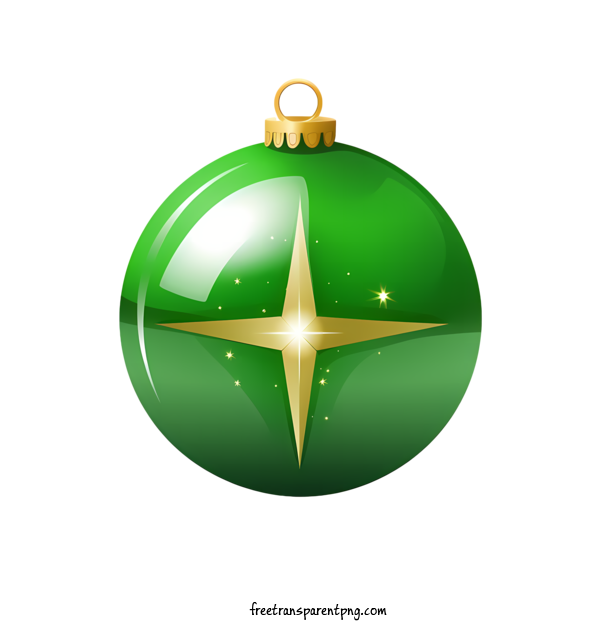Free Christmas Christmas Ball Green Christmas For Christmas Ball Clipart Transparent Background