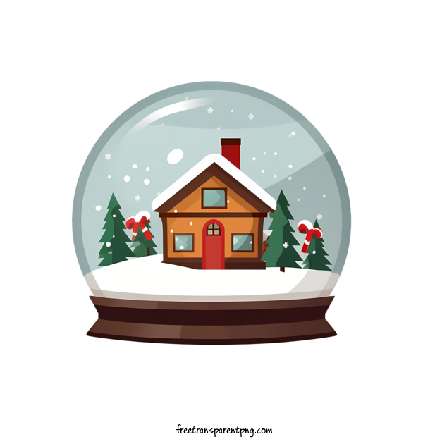 Free Christmas Snowball Christmas Snowball Cottage Winter For Christmas Snowball Clipart Transparent Background